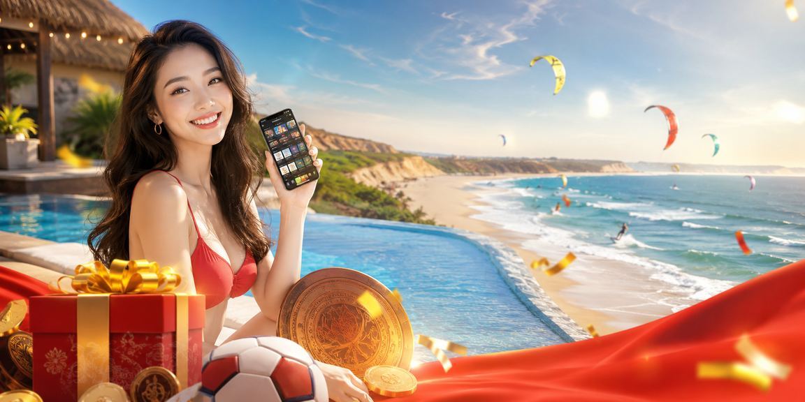 Người chơi trải nghiệm casino app tại bãi biển Mũi Né Việt Nam